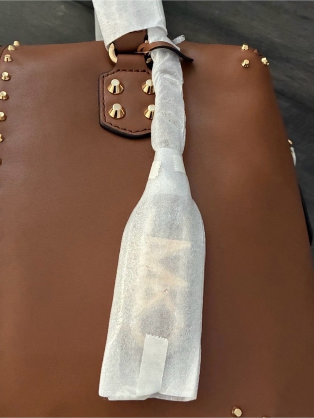 Michael Kors Astor Re-Edition Studded Shoulder Bag - Picture 8 of 16